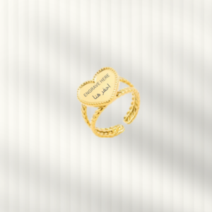 18k gold plated rings